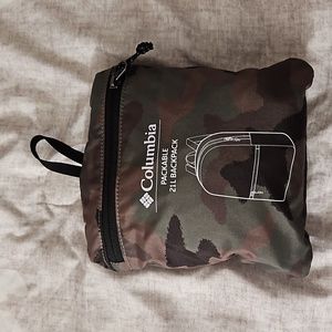 Columbia Packable 21L Backpack in Cyprus Mod Camo